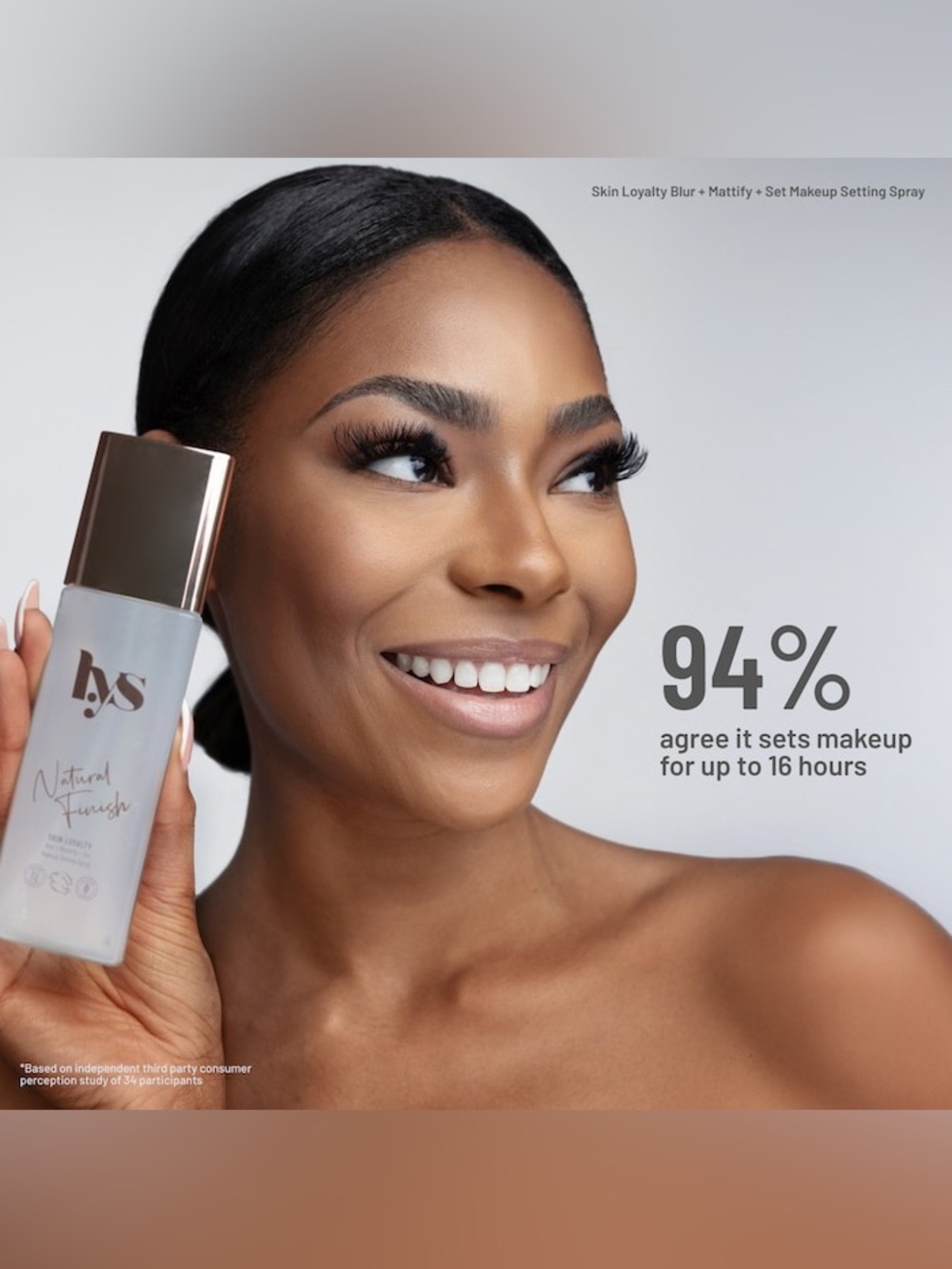 lys Skin Loyalty Setting Spray Blur Mattify Set Makeup Clean Beauty - Picture 6 of 9